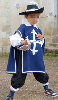 Vignette du costume du mousquetaire du Roy