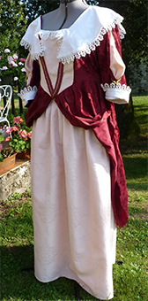 Vignette du costume de la dame de la rue Bourbon