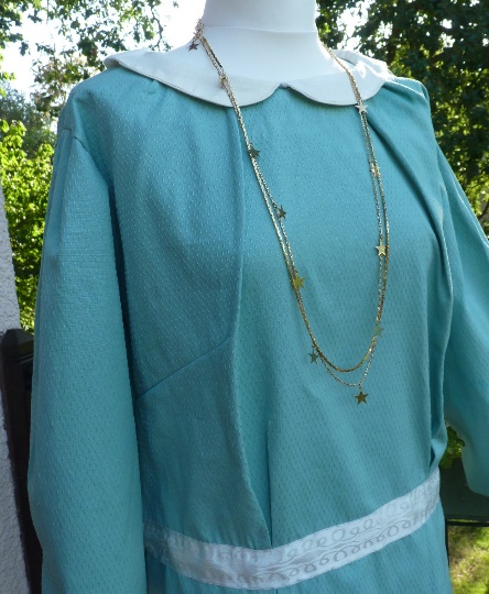 Détail de la robe Georgina