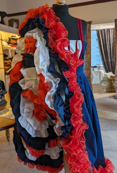 Détail du costume de Rigolboche